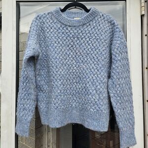 Magaschoni Alpaca Blue Sweater - size small